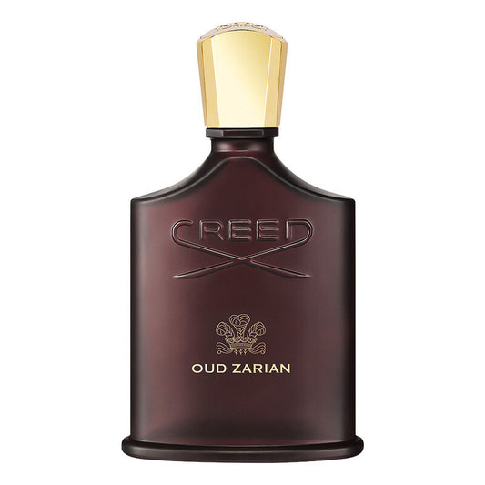 Creed Oud Zarian perfume bottle on a white background